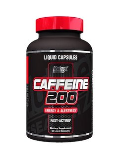 Staff Recommended Athletes: Nutrex Caffeine 200 Fast Acting 60 Caps