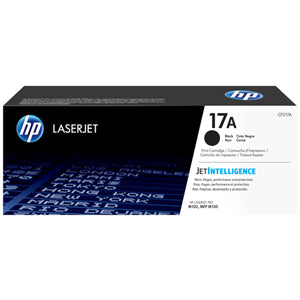 Computer peripherals: HP 17A Black Toner