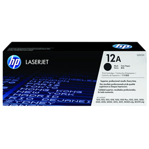 Computer peripherals: HP 12A Black Toner