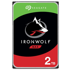 Computer peripherals: Seagate IronWolf 2TB SATA 3.5" 5400RPM 256MB NAS HDD 3Yr Wty