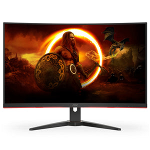 Computer peripherals: AOC C32G2ZE2 32" Curved 1920x1080 1ms VGA HDMI DP 250Hz Gaming Monitor