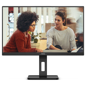 Computer peripherals: AOC 24E3QAF 24" IPS 1920x1080 VGA HDMI DP Spkrs Height Adjust 5yr wty