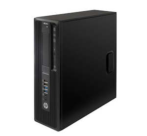 HP Z240 SFF Ex lease Workstation E3-1240 V5 3.50GHZ 8GB RAM 256GB SSD + 500GB H…