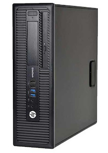 HP EliteDesk 800 G1 SFF Ex lease i5 Quad Core 3.2Ghz 8GB RAM 128GB SSD USB 3.0 W10 Home