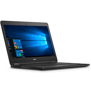 Dell Latitude E7470 Ex Lease Laptop i5-6300U 16GB RAM 256GB SSD 14" Webcam Win 10 Pro