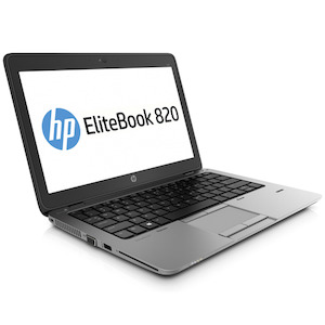 HP EliteBook 820 G3 Ex Lease Laptop i5-6300U 2.3GHz 8GB RAM 256GB SSD 12" Webcam…