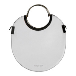 Vongole Circle Tote - White