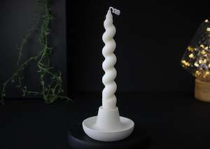 Candle: Spiral Taper Candle