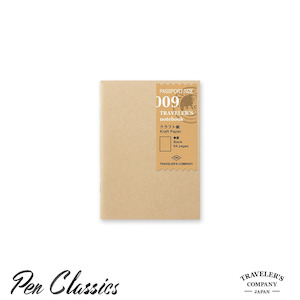 Traveler's Notebook Passport Refill 009 - Kraft Paper Notebook