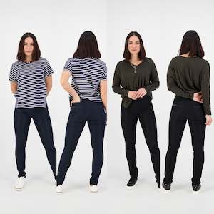 Womenswear: Vassallli - 230 - Denim - Indigo or Black