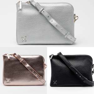 Womenswear: Homelee - Oversized Clutch - Rose Gold, Silver or Black