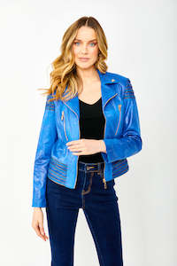 Frank Lyman - Zipper Jacket - 243429 - Royal