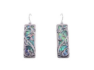 Paua Vine Earrings - MSE1375