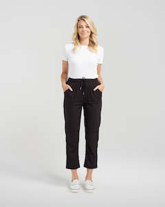 Womenswear: Zafina - Page Pant - ZJ1108B - Black