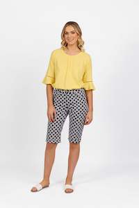 Womenswear: Vassalli - Cotton Shorts H1001ALW - Arlo - 40% Off