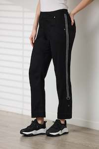 Newport - Aiden Cotton Twill Pull On Pant -  NP27780 - Black - 40% Off