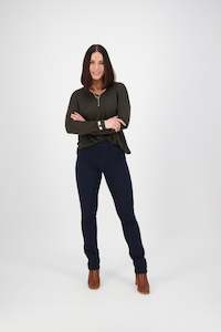 Womenswear: Pull On Denim - 234K - Carbon