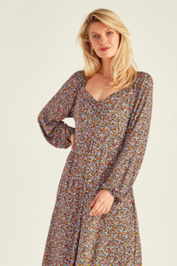 Lemon Tree - Joelle Dress - LT828 - Ditsy Floral - 50% OFF