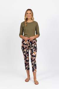 Vassalli - 7/8 Skinny Leg Cotton Pull-on Pant - 271LW - Freya - 40% Off