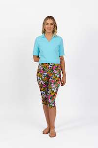 Vassalli - 3/4 Cotton Pull on Pant - 261LW - Lola - 50% off