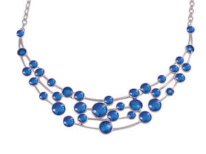 Blue Beads Necklace - NC1812