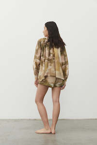 azalea organic cotton voile blouse + short set - SAMPLE