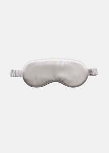 ivory silk eye mask