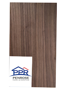 Building supplies wholesaling: Veneer MDF American Black Walnut Crown Cut 2/S 2440X1220X18mm – Penrose Panel & Roofing