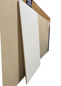 HPL Plywood Warm White Poplar Core 2F 25mm 2400X1200 – Penrose Panel & Roofing