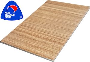 Building supplies wholesaling: PLY FORESTWOOD YDH152 CROSS TEAK 3.6MM 2440X1220mm – Penrose Panel & Roofing