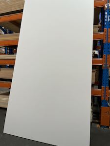 LPL(Melamine) MDF Cotton White 2F 2440x1220x18mm – Penrose Panel & Roofing