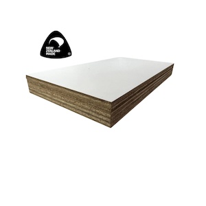 Building supplies wholesaling: PLYWOOD HPL WHITE SATIN 2/S 16MM 2440X1220 – Penrose Panel & Roofing