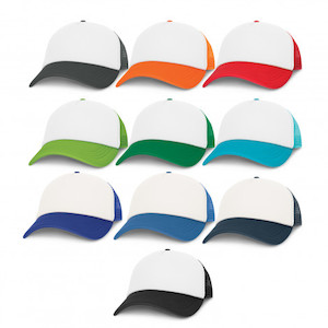 Premium Mesh Cap – White Panel