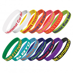 Silicone Wrist Band – Embossed