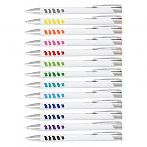 Panorama Grip Pen – White