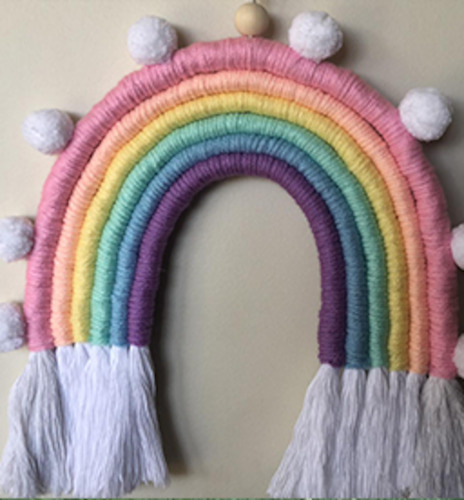 Products: Macrame Rainbows