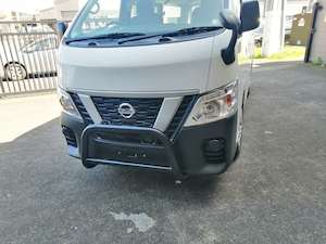 Black Bull  Nudge Bar  for Nissan NV350 Caravan 2012 +