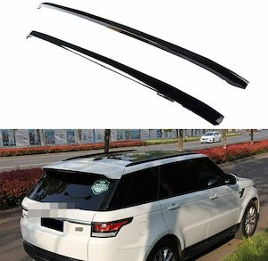 Black Car Roof Rack Rail Bar Luggage Carrier For Range Rover Sport L494 14-20