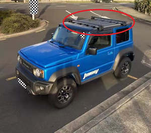 Suzuki Jimny 2018-Current JB64 / JB74  Aluminium roof rack Cross Bar