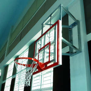 Wall Mounted, Adjustable Basketball Hoop