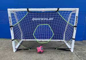 COMBO: Q-Fold Match Folding Goal, Target Net and Football