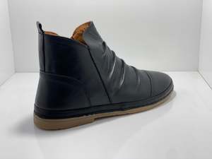 Footwear: Cabello Samsun Leather Boot with Zip