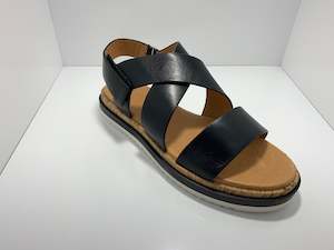 Thoughtlfully Leather Sandal with Cork Outsole