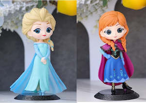 Large Anna and Elsa figurines