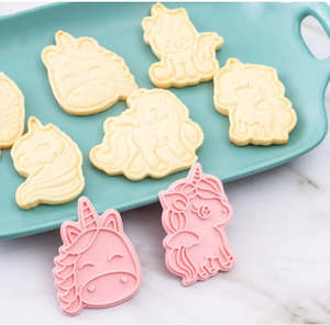 Unicorn: 6 pcs Unicorn cookie cutter set