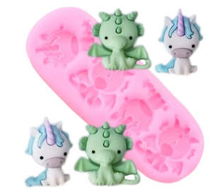 Unicorn: Dragon and Unicorn silicon mould