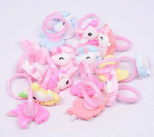 Unicorn rings (10 pcs)