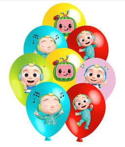 Balloons: 10 pcs Baby Melon Balloons Set D