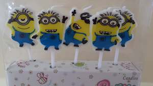 Mini Yellow Henchmen Candles (5 pack)