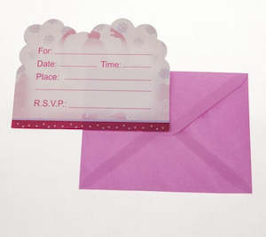 Ballerina invites (6 pcs)